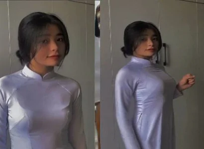 Em nữ sinh áo dài phê rên rỉ